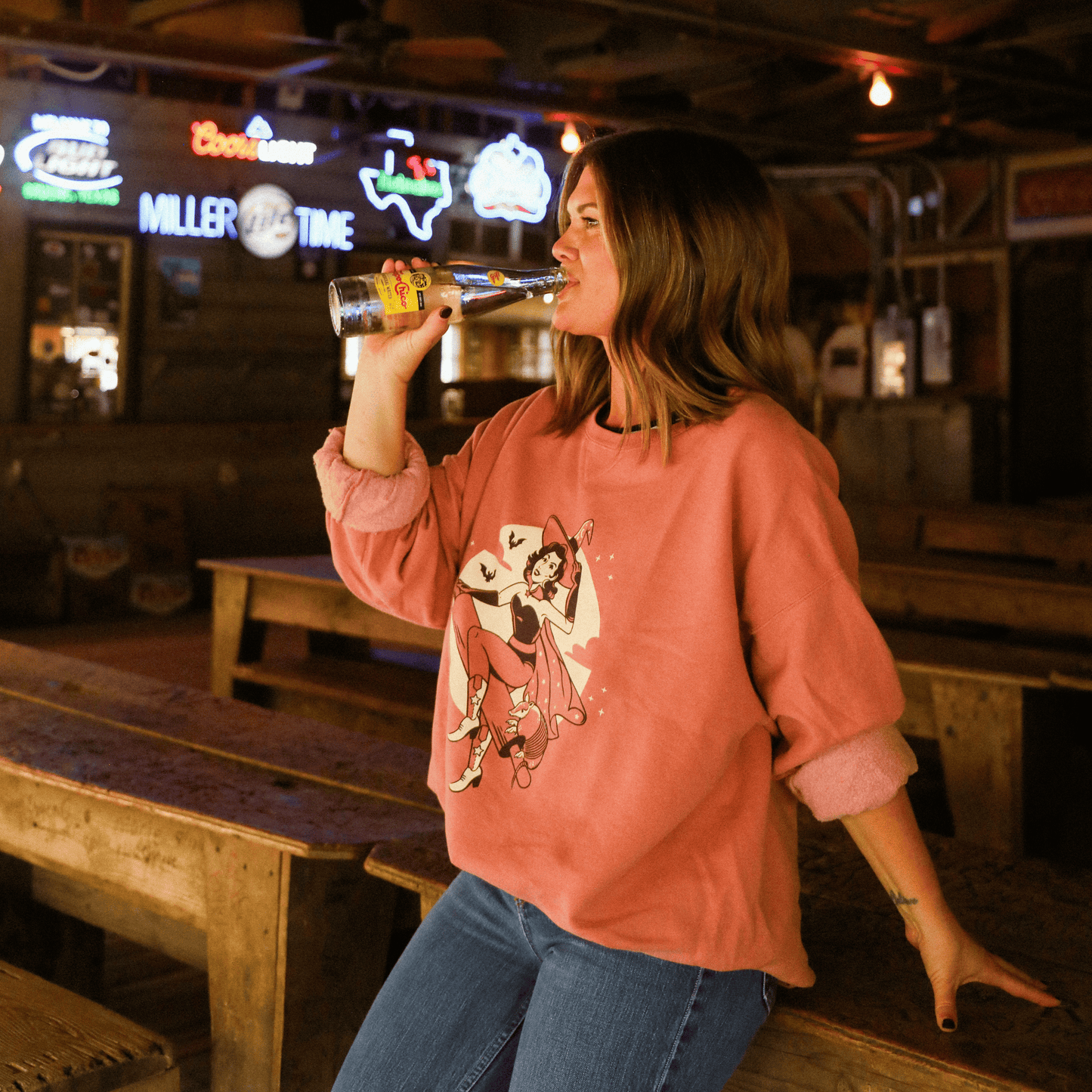 Witchy Western Cowgirl Sweatshirt