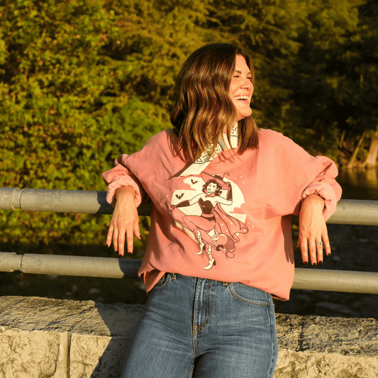 Witchy Western Cowgirl Sweatshirt